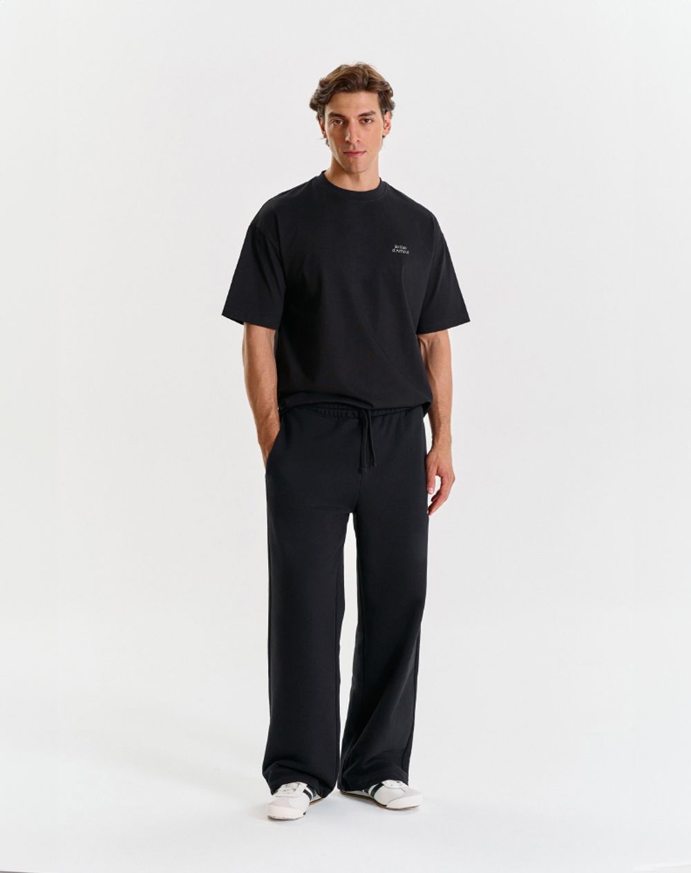 Брюки Bruler d'Amour Logo de base 01 черные