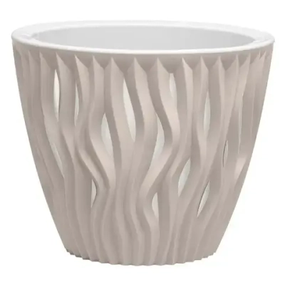 Кашпо Вдохновение (3л.) Цв. Пудровый (Арт. КШ-5424)