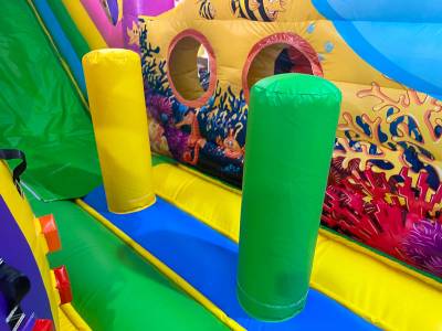 Коммерческий надувной батут  «В гостях у моря 3», 10*5*5 м