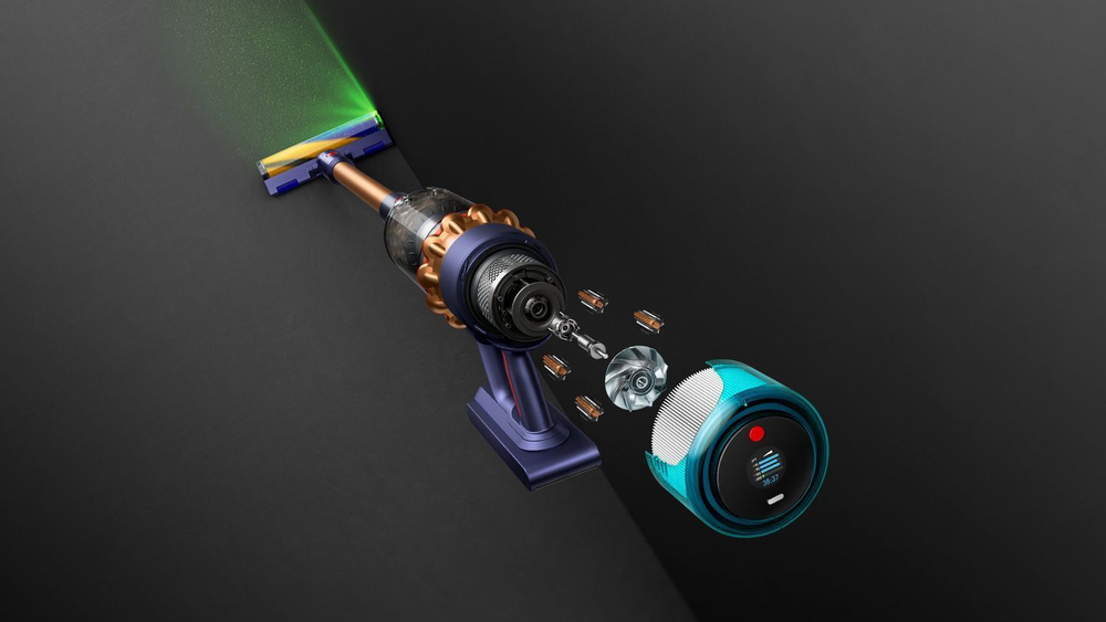 Вертикальный пылесос Dyson Gen5detect фиолетовый (448853-01)