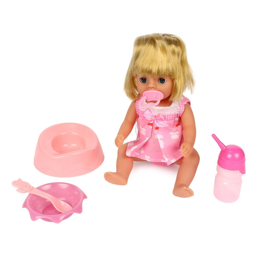 Пупс функциональный с аксесс., коробка W322003A2