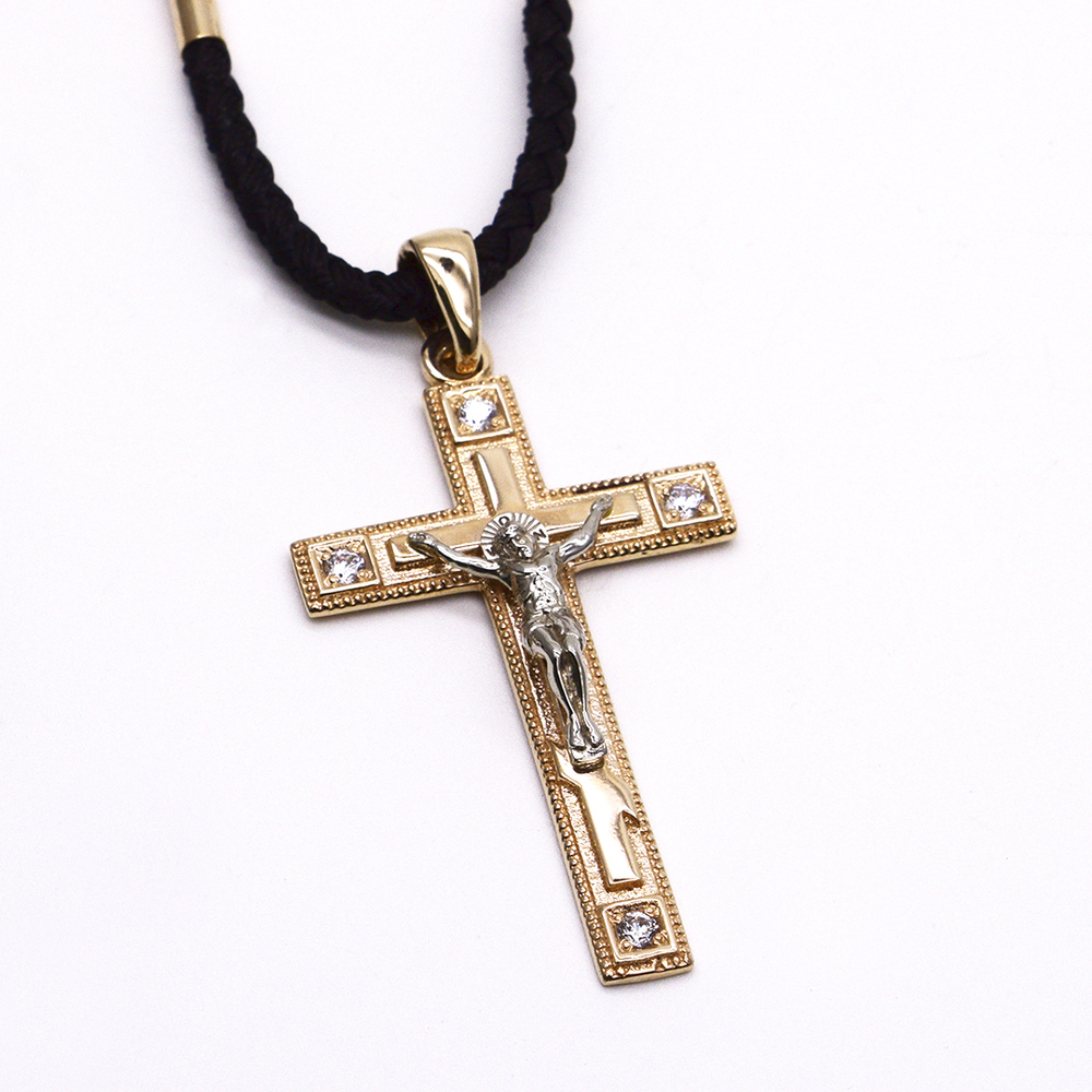 Крест с фианитами Signature Collection