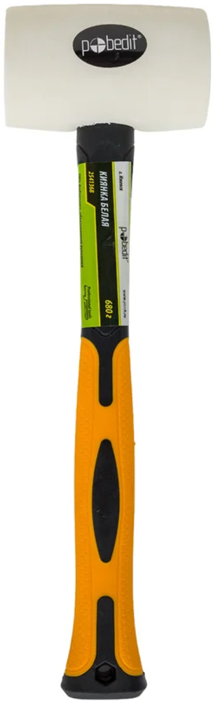 Киянка 680гр белая фибер Победит 2541368 Киянка 680гр белая фибер Победит 2541368