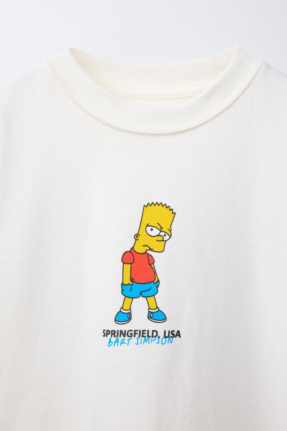 ZARA ФУТБОЛКА С ПРИНТОМ THE SIMPSONS ™ MATT GROENING, ЭКРЮ