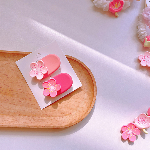 Набор заколок "Pink Bud"