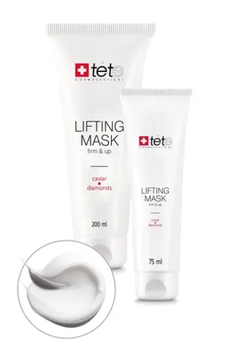 Лифтинг маска с экстрактом икры и алмазной микропудрой / TETe Lifting Mask Caviar and Diamonds75 мл