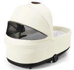 Коляска Cybex Talos S Lux TPE complete Aton S2 Hibiscus Red Base One 4 в 1 Seashell Beige с дождевиками