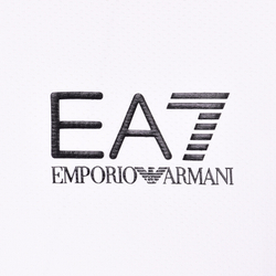 Мужское поло теннисное EA7 Man Jersey Polo - white