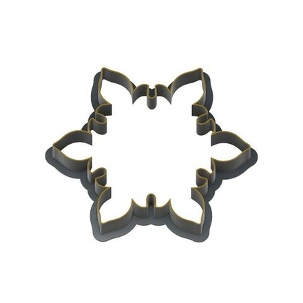 Формочка снежинка