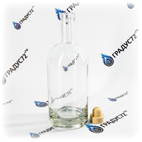 Бутылка "Виски Премиум" 1 л с пробкой