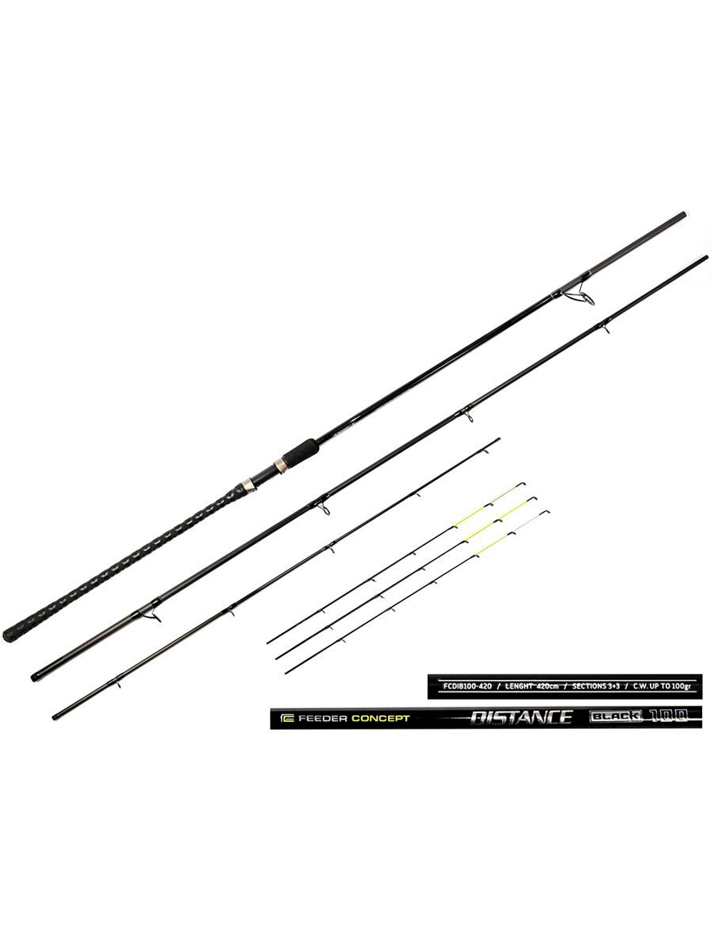 Удилище фидерное Feeder Concept Distance BLACK 150 4.50