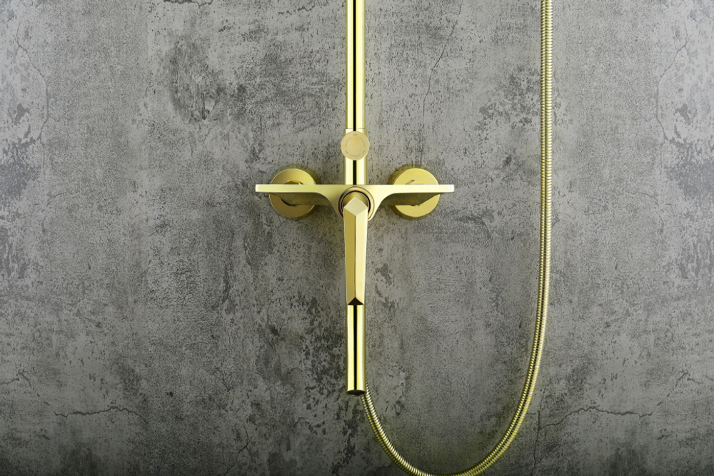 Душевая система Grocenberg GB7025MG Матовое золото