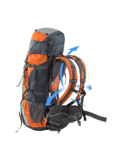 Рюкзак Naturehike NH70B070-B 70 л оранжевый, 6927595709016