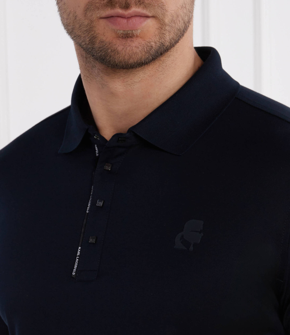 Поло Karl Lagerfeld - темно-синий(745001 542200)