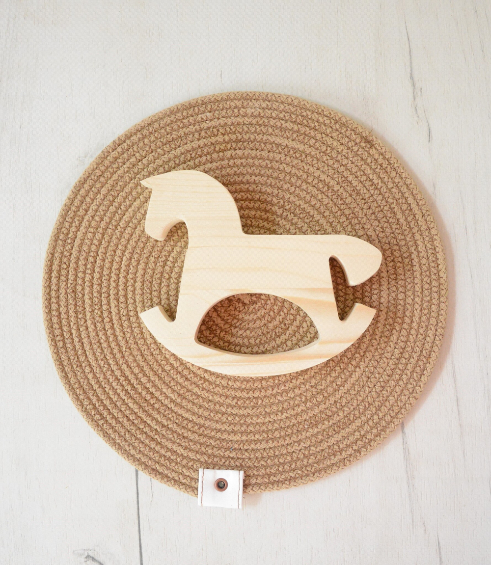 Заготовка деревянная для творчества Лошадка