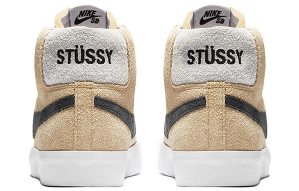 Кроссовки Stussy X Nike Blazer Midwest Gold