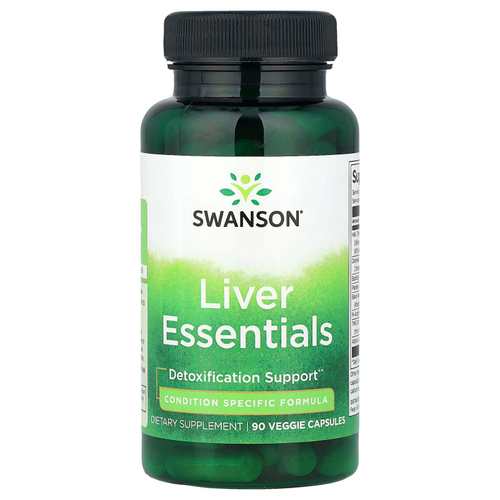 Swanson, Liver Essentials, 90 растительных капсул