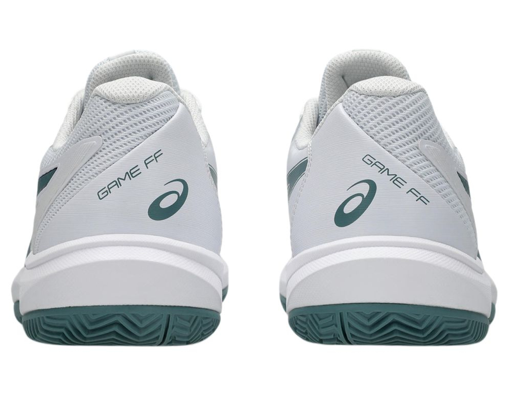 Мужские кроссовки теннисные Asics Game FF Clay/OC - white/foggy teal