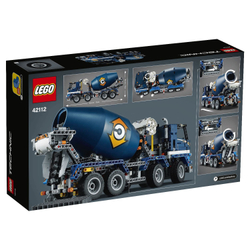 LEGO Technic: Бетономешалка 42112 — Concrete Mixer Truck — Лего Техник