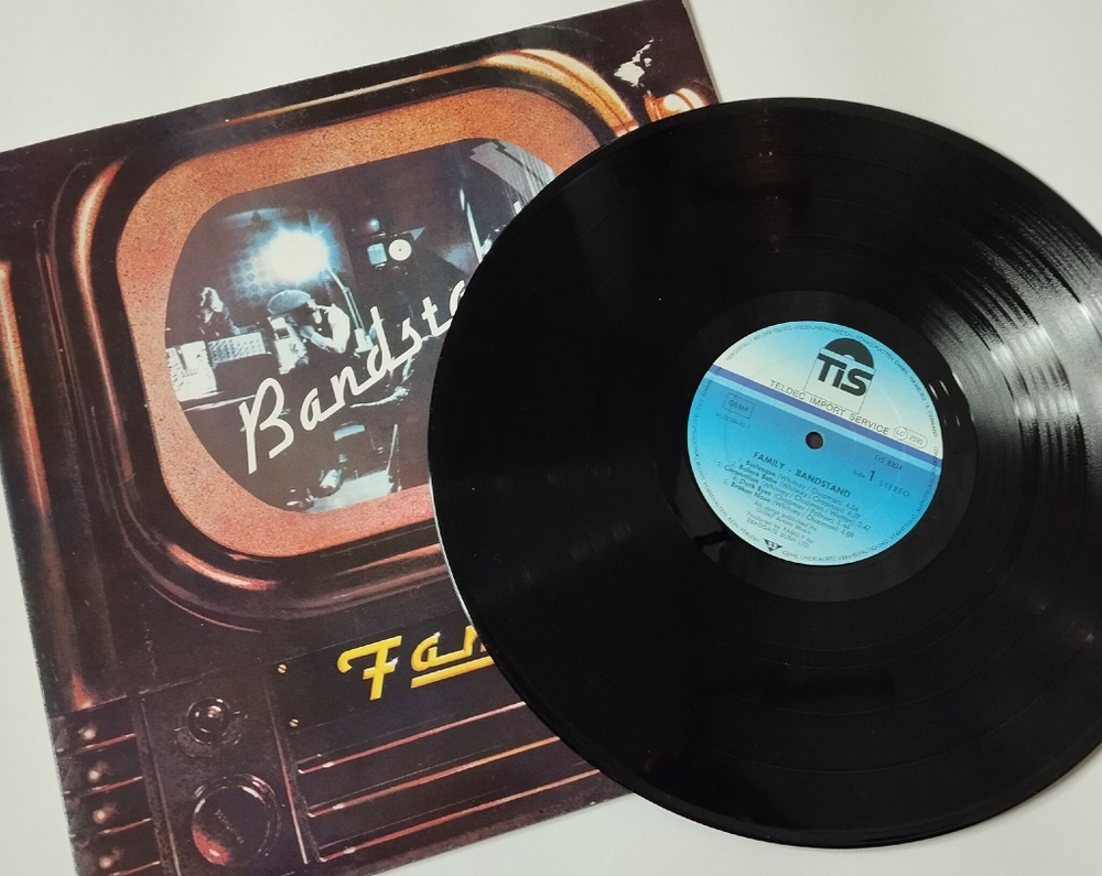 Винтажная виниловая пластинка LP Family Bandstand (Germany 1975)
