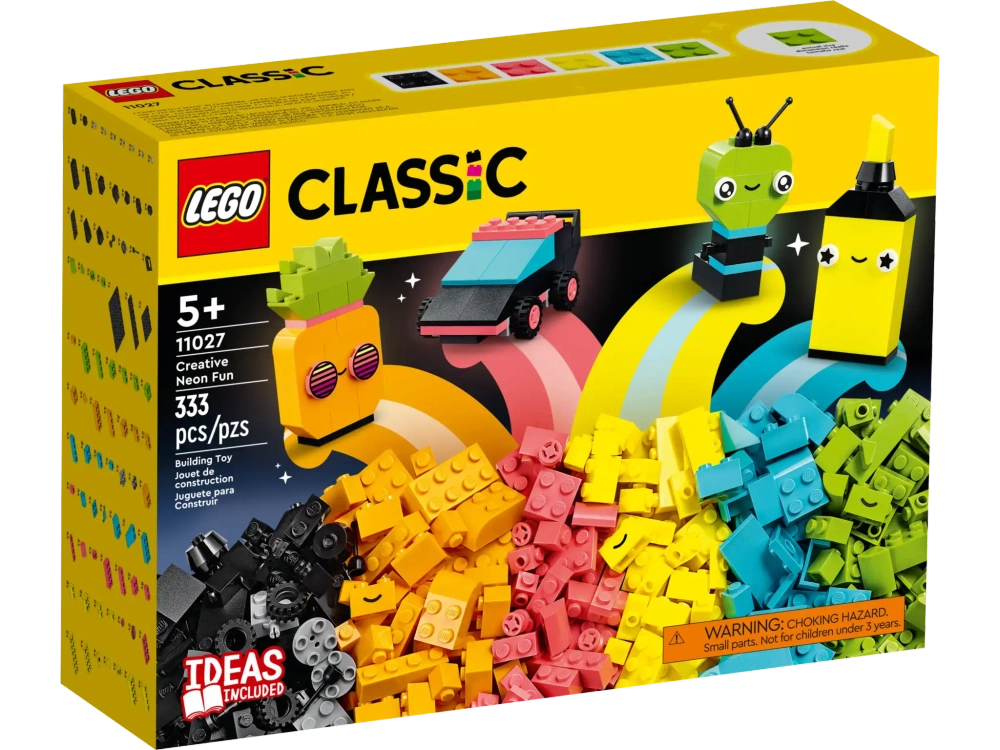 Конструктор LEGO Classic 11027 Творческое неоновое веселье