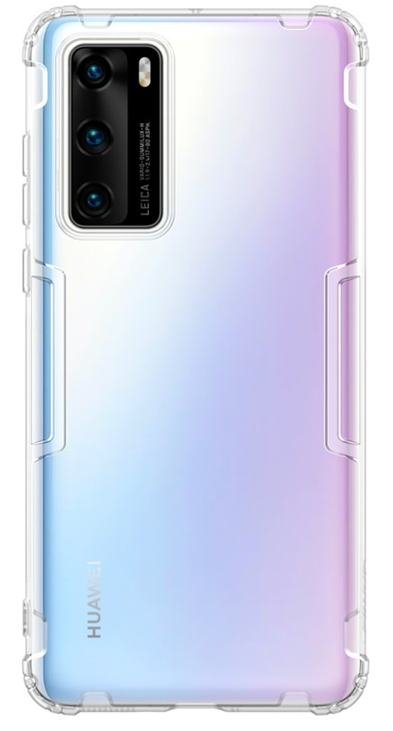 Прозрачный чехол от Nillkin для Huawei P40,  серия Nature TPU