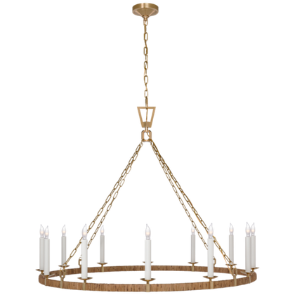 Люстра Visual Comfort Darlana XL Wrapped Ring Chandelier