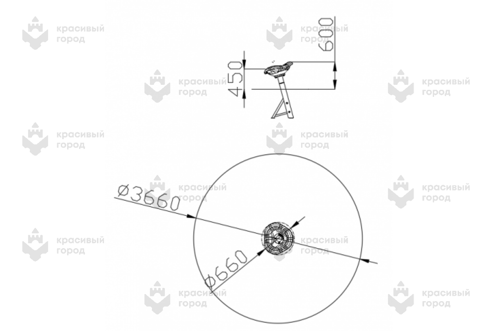 Карусель Цветок