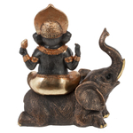 Фигурка декоративная Ганеша на слоне