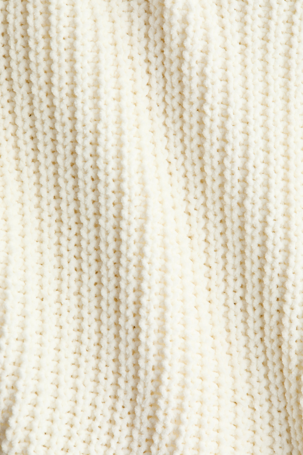 H&M Вязаный свитер, кремовый