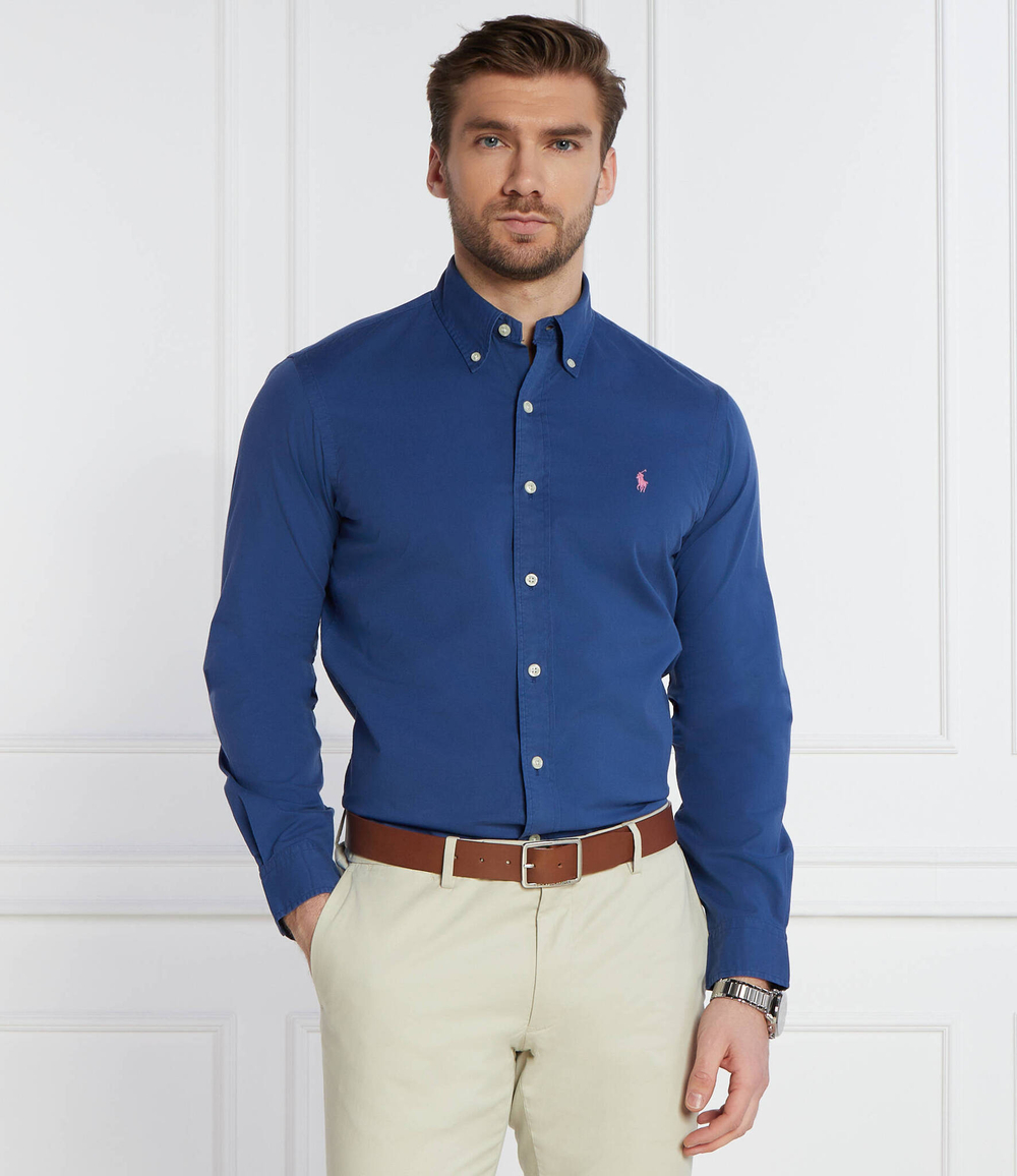 Рубашка POLO RALPH LAUREN - голубой(710937993)
