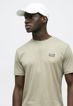 EA7 Emporio Armani UNISEX - Базовая футболка - жареный кешью/песок