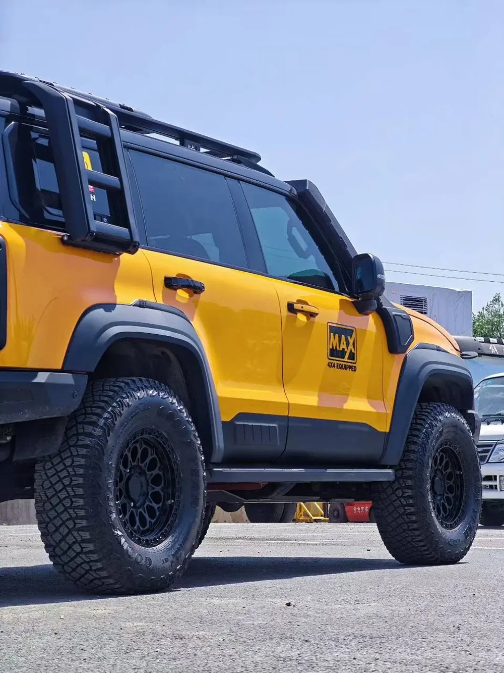 Расширители арок для BAIC BJ40E 2025+ БАЙК обвес стальной бампер защита