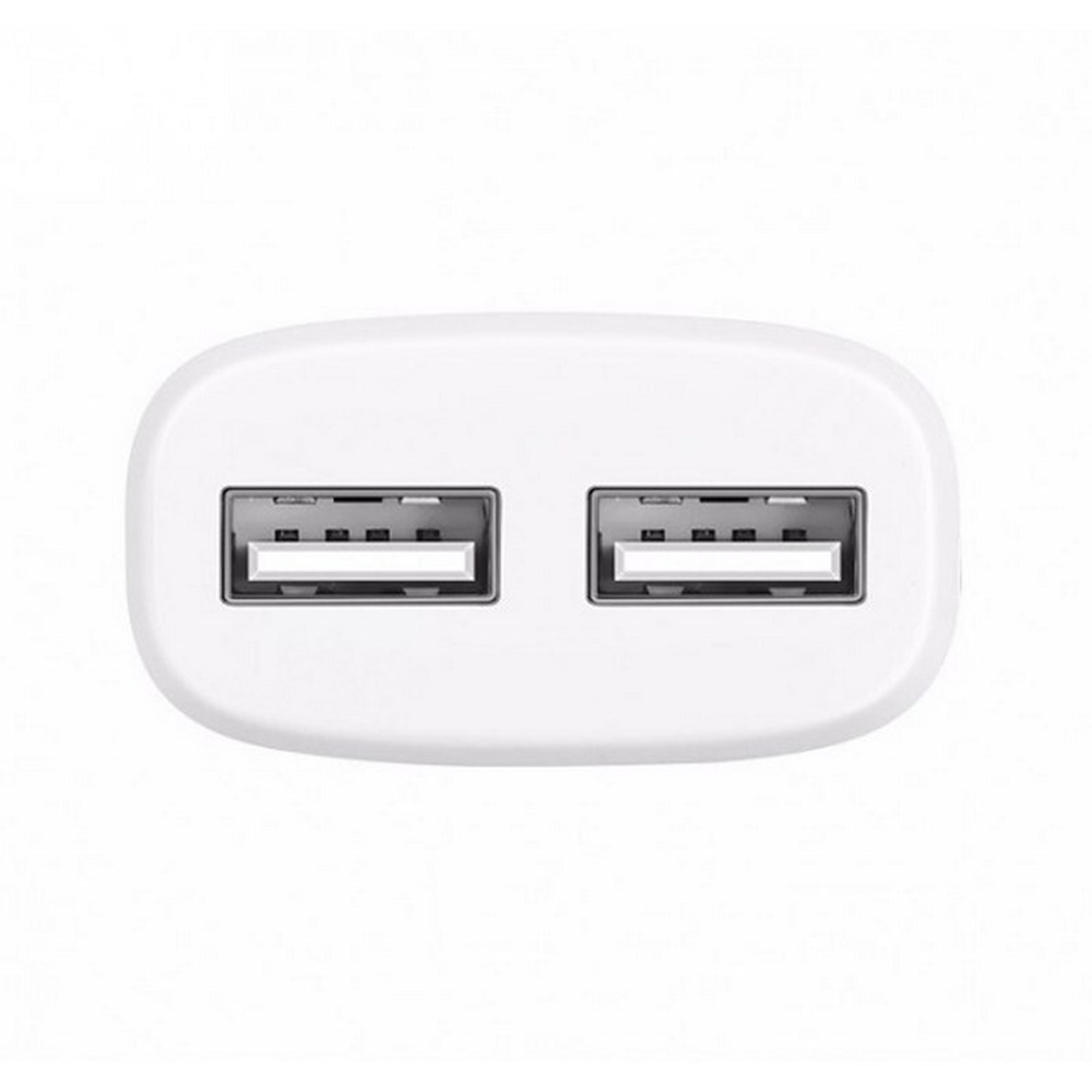 Сетевая зарядка HOCO C12 Smart + кабель microUSB (2xUSB 2.4A)