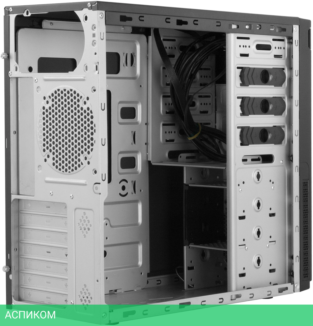 Корпус Chieftec Elox черный без БП (HC-10B-OP)