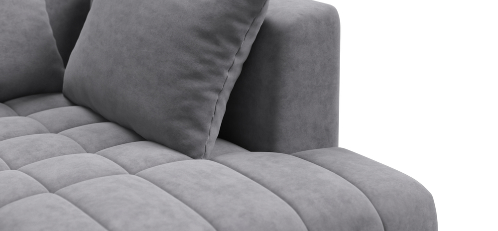 Диван Босс Твин прямой Велюр Royal агат