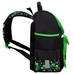 Ранец ПИФАГОР BASIC, 1 отделение, 3 кармана, эргономичная спинка, "Offline", 35х28х18 см, 273139