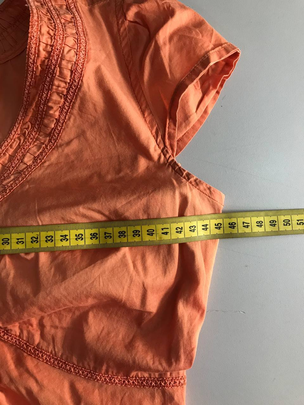 Блузка Mexx яркого цвета, маркировка 38, визуально на 44 размер