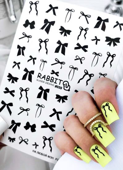 Слайдер для ногтей Crazy Shine Nails Rabbit 059