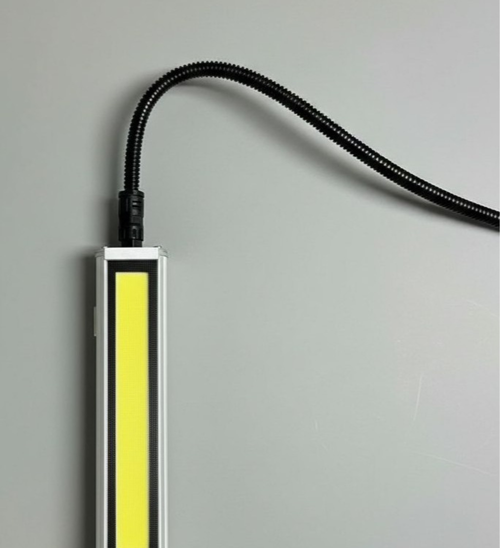 Светодиодный линейный светильник влагозащитный СКС промышленный 50Вт, 6250Лм, 5500К, 220В, IP67, 800х50х50мм (для цеха, склада, улицы, верстаков, производственных линий, ферм и др)