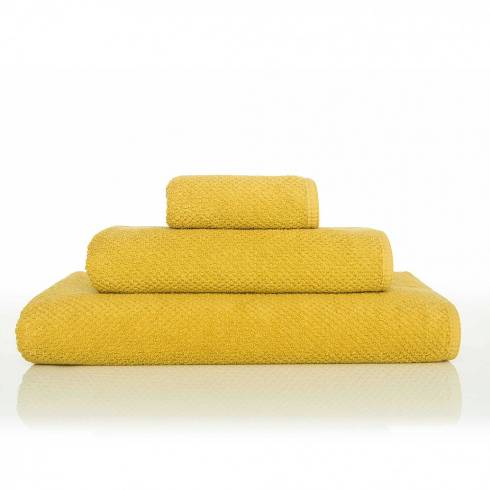 Полотенце 70x140 Graccioza Bee Waffle 22904 Mustard-желтое
