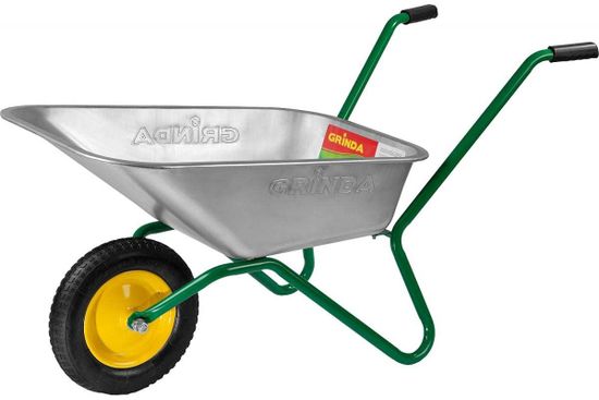 Тачка садовоя GRINDA GB-1 90л 100 кг 422399 одноколес