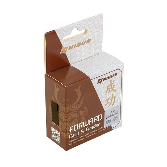 Леска FORWARD Carp&amp;Feeder brown 0,203mm/150m Nylon (N-FCF-0203-150) Nisus