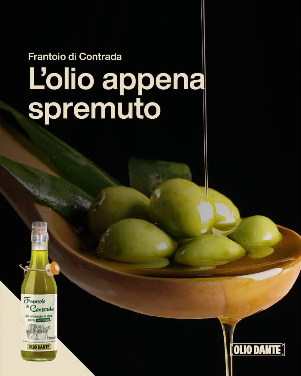 Оливковое масло DANTE Frantoio di Contrada 750 мл, Италия