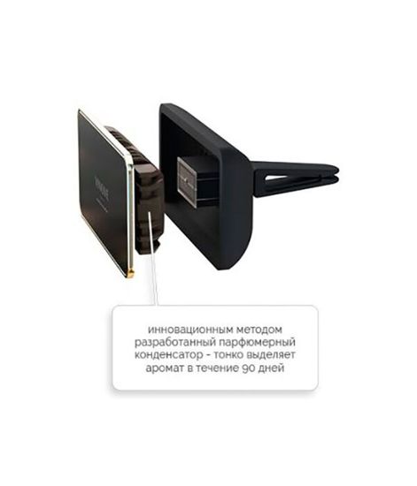 РИМ черный с золотом, дизайнерский ароматизатор для автомобиля Original Rome, Vinove