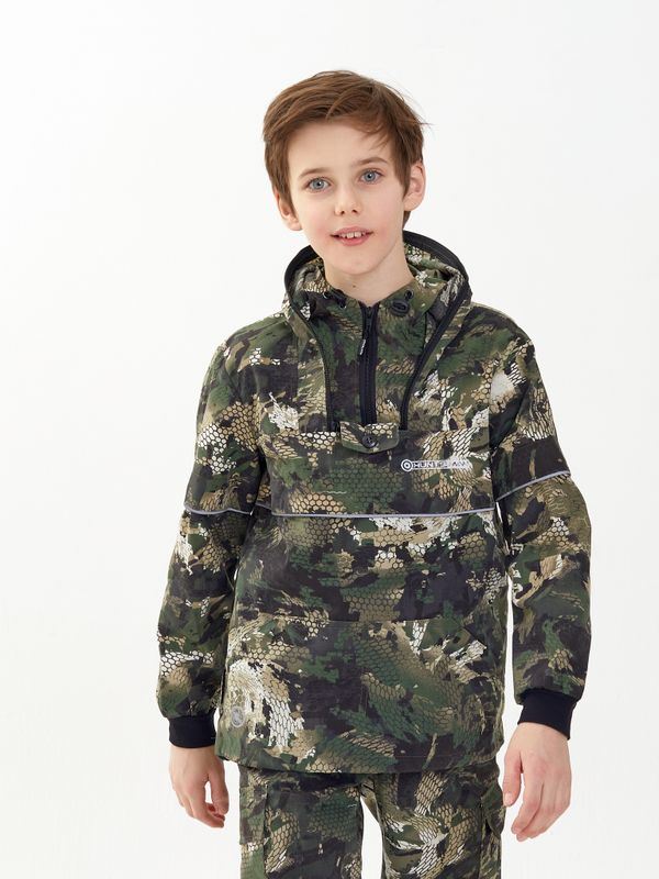 Костюм летний Антигнус-Детский ткань Сорочка цвет Зелёный питон