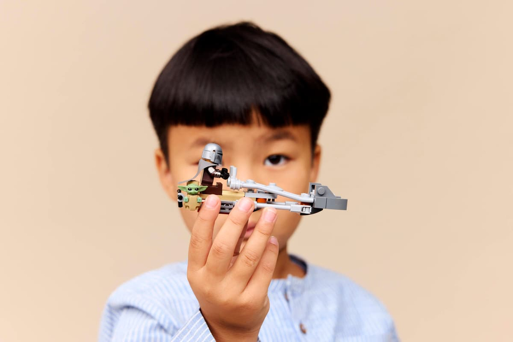 Конструктор LEGO Star Wars 75436 The Mandalorian & Grogu's Speeder Bike