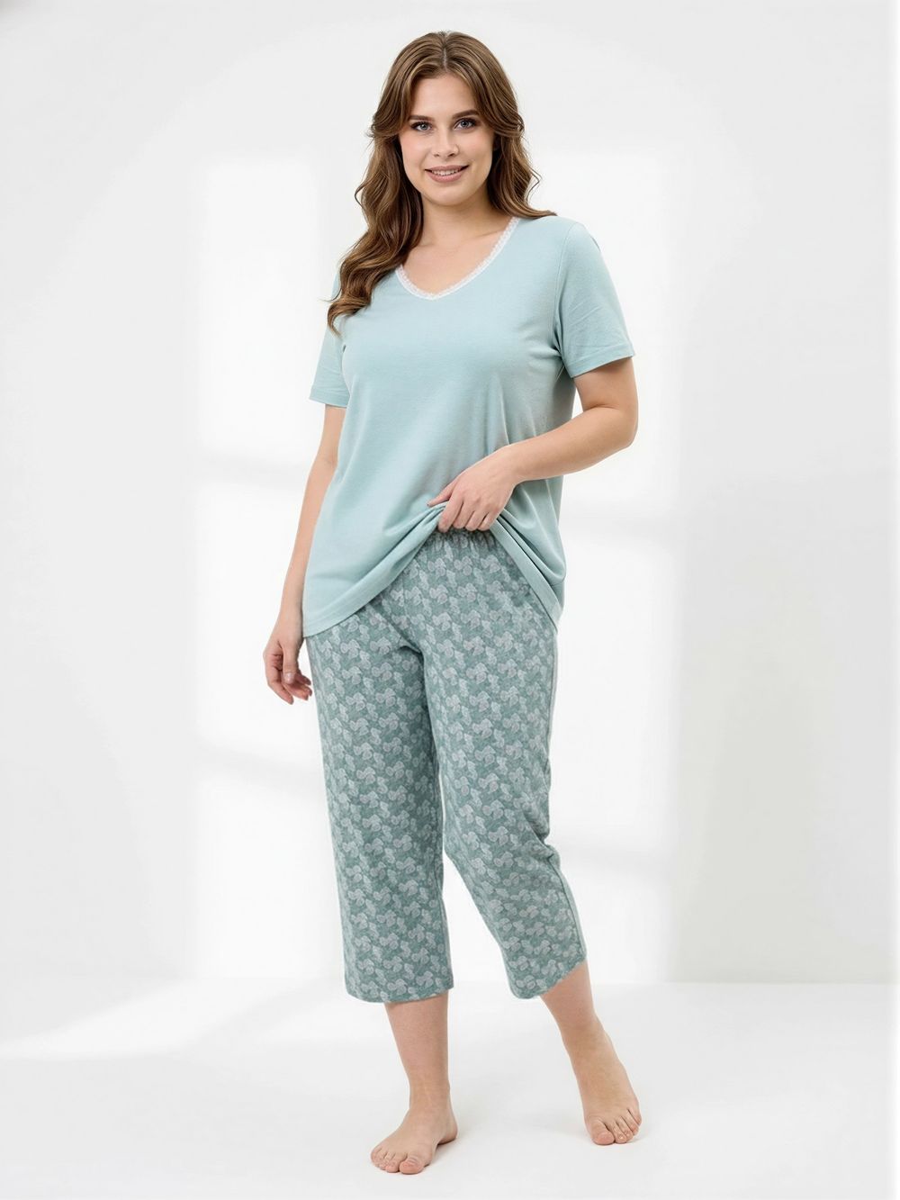 Пижама Луна-1 Виотекс СВЕТЛО-ЗЕЛЕНЫЙ