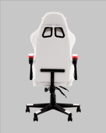 Кресло спортивное TopChairs Phantom бело-красный