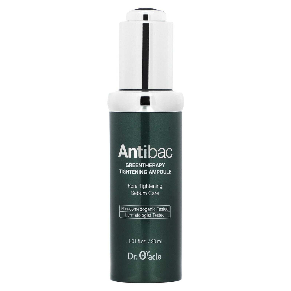 Dr. Oracle, Antibac, Greentherapy, укрепляющая ампула, 30 мл (1,01 жидк. унц.)